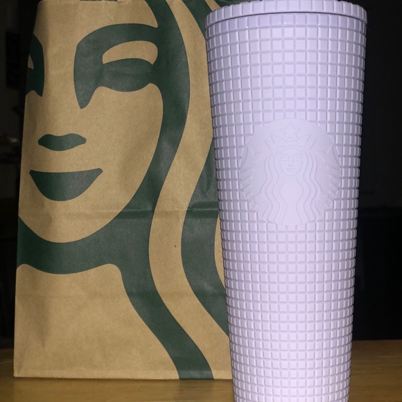 Starbucks lilac tumbler - Picture 2 of 4